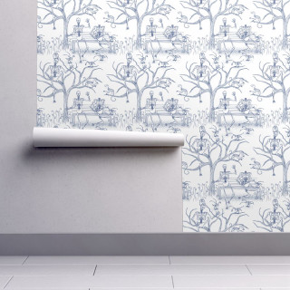 Wall tree pattern white shelf - a tree pattern free wallpaper