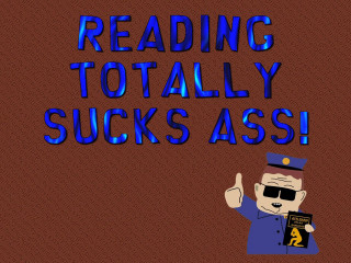 Cartoon character holding book pointing - david rudnick free wallpaper