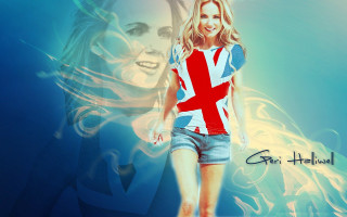Woman red white blue shirt - caroline lucy scott free wallpaper