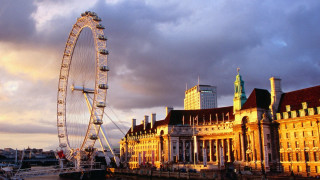 Ferris wheel building river boats - christopher wren free wallpaper