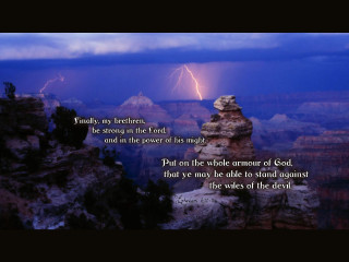 Lightning canyon poem rock formation - a lightning bolt free wallpaper