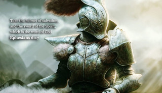 Knight quote inspirational image poster - armor free wallpaper for desktop