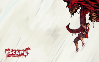 Man walking bloody area monster - character art free wallpaper