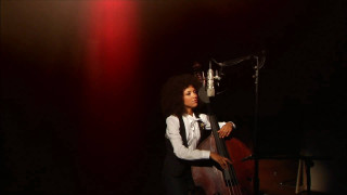 Woman microphone bass dark room - chinwe chukwuogoroy free wallpaper