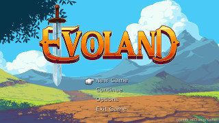 Evland title screen game artwork - brad holland free wallpaper