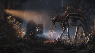 Creepy creature forest man suit - cryengine free wallpaper