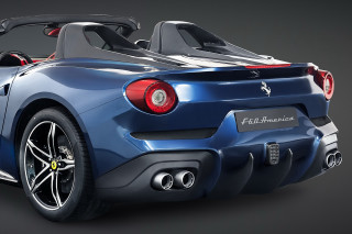 Blue sports car red top - this image free wallpaper