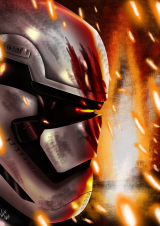 Helmet flames fire background image - flame free wallpaper for mobile