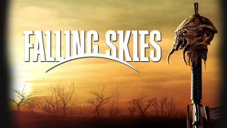 Creepy creature gun falling skies - free airplane wallpaper