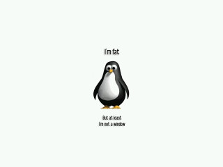 Penguin caption imt not bad - bad free wallpaper for desktop
