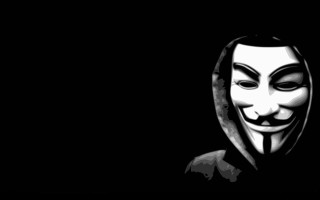 Man hoodie mask dark background 2 - a white mask free wallpaper