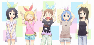 Bunny eared girls hands up - ayo free wallpaper for desktop
