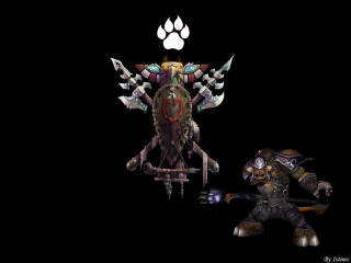 Animated characters couple black background - the top of the image free wallpaper