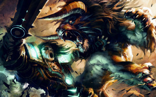 Demon attacking demon sword demon 6 - bayard wu free wallpaper