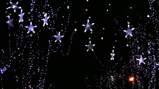 Street stars night streetlight foreground - a street light in the foreground free wallpaper