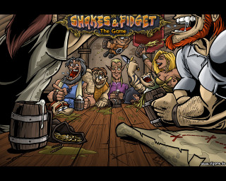 Cartoon group people room knife - david teniers iii free wallpaper