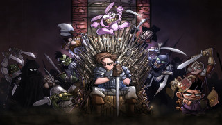 Cartoon characters iron throne swords - sword free wallpaper