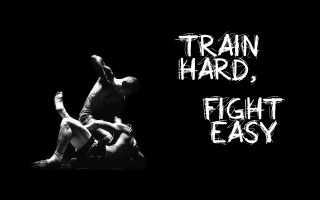 Skateboard trick train hard fight - easy free wallpaper