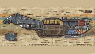 Spaceship map description cutout inner - blueprint free wallpaper for desktop