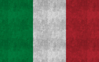 Italy flag grungy effect red 2 - a grungy effect free wallpaper