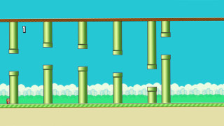 Man running track sky columns - the middle free wallpaper
