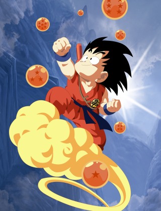 Cartoon character flying oranges ring - a ring free wallpaper