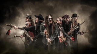 Pirate group long hair beards - costume free wallpaper