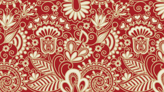 Red white floral pattern flowers - floral pattern free wallpaper for desktop