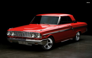 Red truck dark room black - a red truck free wallpaper