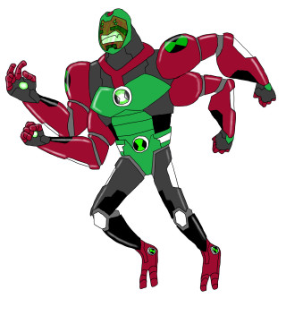 Superflat mancharacter greenred suit mecha - altichiero free wallpaper for tablet
