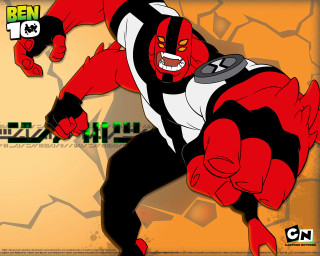 Cartoon character red black outfit 5 - mask free wallpaper for desktop