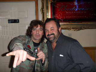 Pointing knife boys ashcan polaroid - his hand and a man free wallpaper