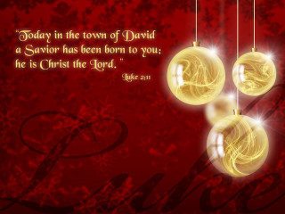 Christmas card ornaments quote town - free christmas wallpaper