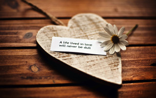 Heart shaped paper flower note 2 - dull free wallpaper