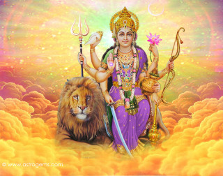 Hindu god lion fire staff - maya free wallpaper