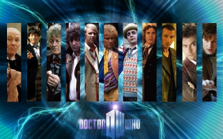 Doctor who character collage group - a collage of images free wallpaper