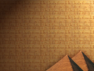 Egyptian writing wall clock top - egyptian art free wallpaper