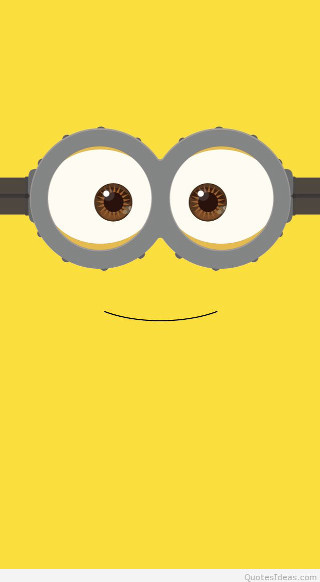 Yellow black minion eyes handle - farid mansour free wallpaper for mobile