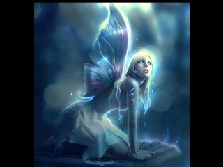 Fairy platform butterfly back wings - a platform free wallpaper