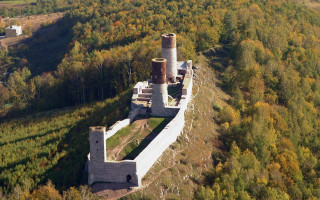 Castle forest path structure nature - romanesque free wallpaper