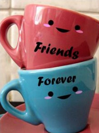 Cups friends forever table love - andries both free wallpaper for mobile