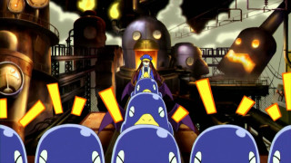 Cartoon character factory clocks clock - many free wallpaper