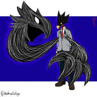 Cartoon man bird head suit - aya goda free wallpaper for tablet