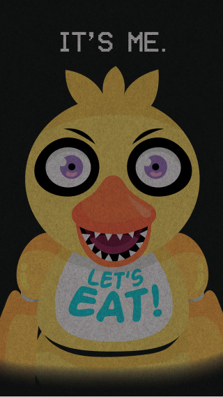 Cartoon duck sign its me - me free wallpaper for mobile