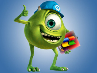 Cartoon character colorful item thumbs - rutkowski free wallpaper