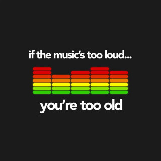 Black background equalizer if the - maximalism free wallpaper for tablet