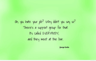 Green background quote person says - cynical free wallpaper