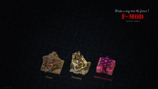 Colored objects black background caption - the fifth element artifact free wallpaper