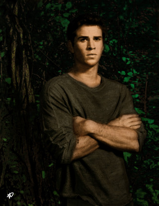 Man standing tree arms crossed - shock art free wallpaper for mobile