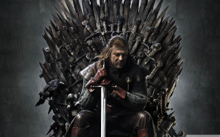 Man sitting iron throne sword 3 - his hand and a sword free wallpaper